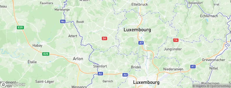 Saeul, Luxembourg Map