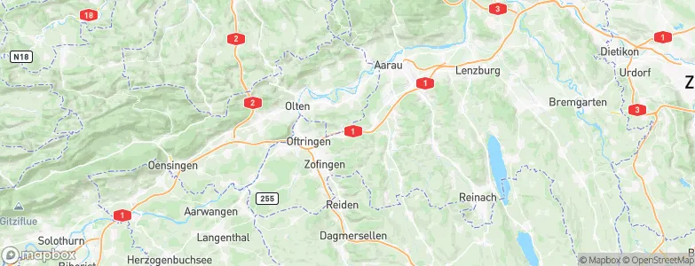Safenwil, Switzerland Map