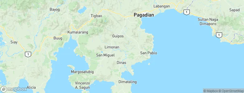 Sagacad, Philippines Map