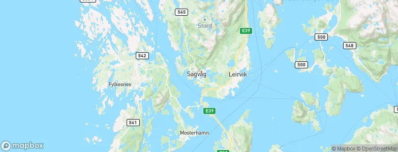 Sagvåg, Norway Map
