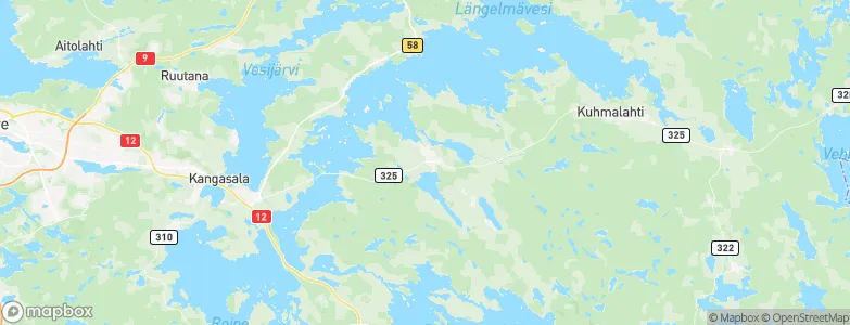 Sahalahti, Finland Map