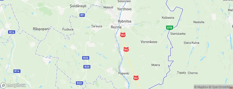 Saharna, Moldova Map