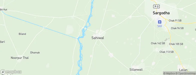 Sahiwal, Pakistan Map