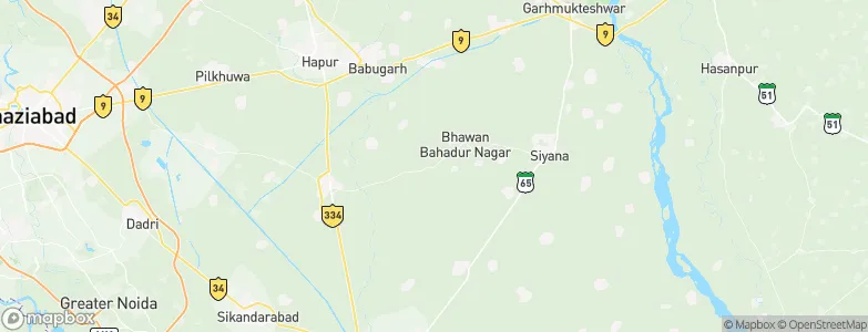 Saidpur, India Map