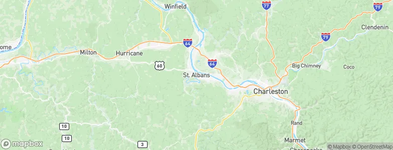 Saint Albans, United States Map