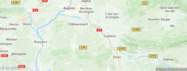Saint-Andiol, France Map