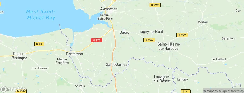 Saint-Aubin-de-Terregatte, France Map