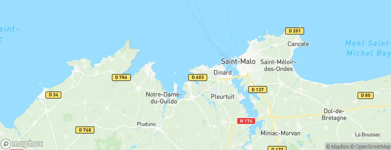 Saint-Briac-sur-Mer, France Map