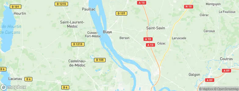 Saint-Ciers-de-Canesse, France Map