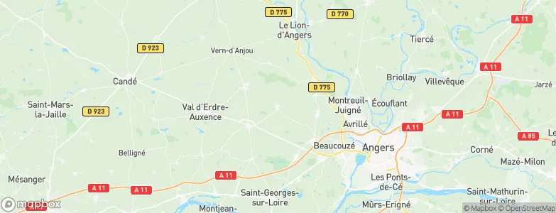 Saint-Clément-de-la-Place, France Map