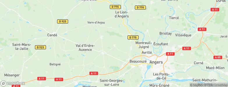 Saint-Clément-de-la-Place, France Map