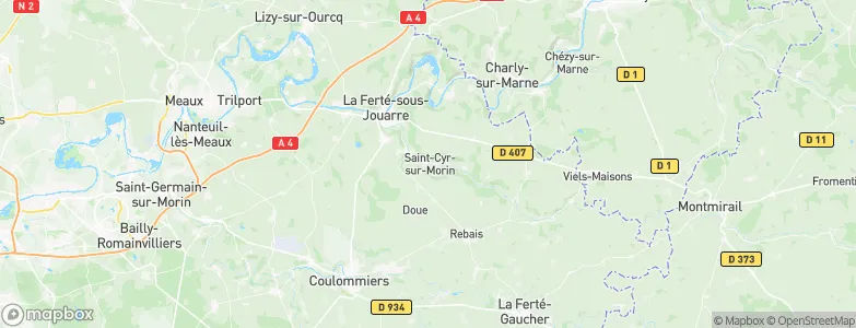 Saint-Cyr-sur-Morin, France Map
