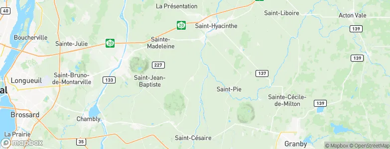 Saint-Damase, Canada Map