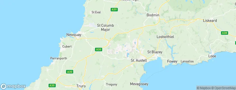 Saint Dennis, United Kingdom Map