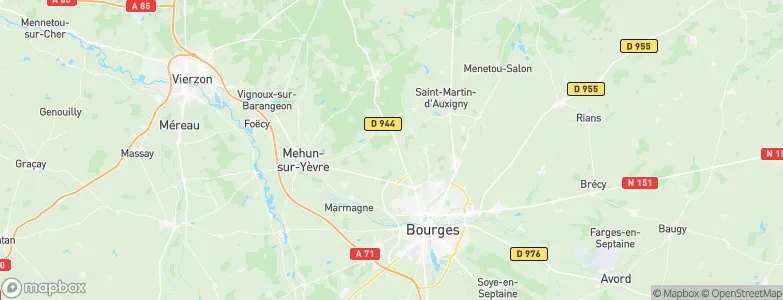 Saint-Éloy-de-Gy, France Map
