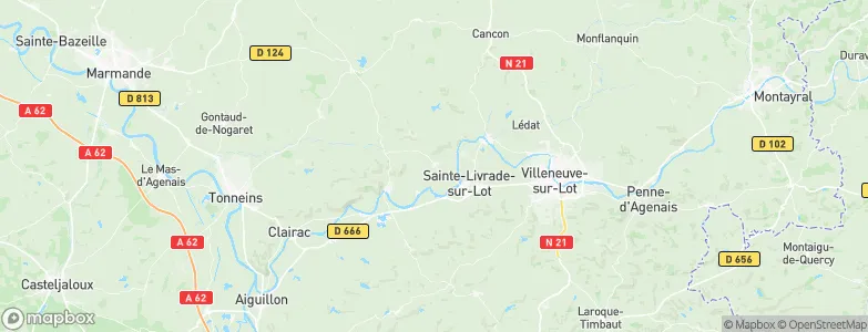 Saint-Étienne-de-Fougères, France Map