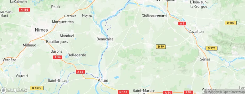Saint-Étienne-du-Grès, France Map
