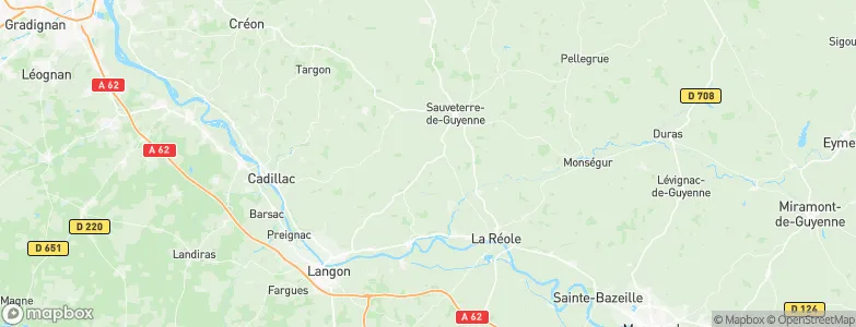 Saint-Félix-de-Foncaude, France Map