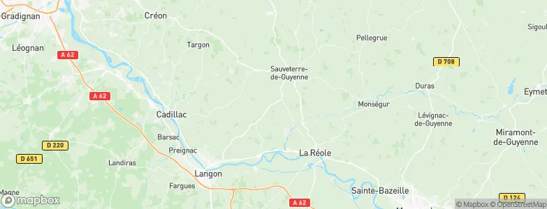 Saint-Félix-de-Foncaude, France Map