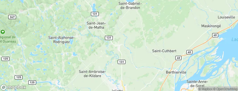 Saint-Felix-de-Valois, Canada Map