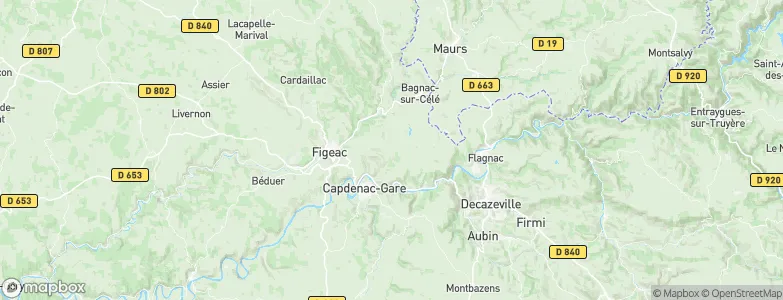 Saint-Félix, France Map