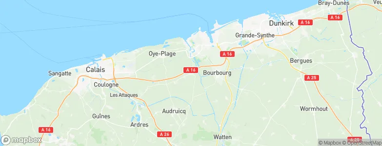 Saint-Folquin, France Map
