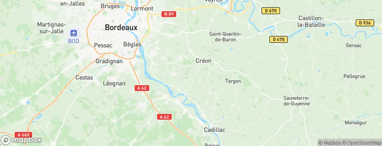 Saint-Genès-de-Lombaud, France Map