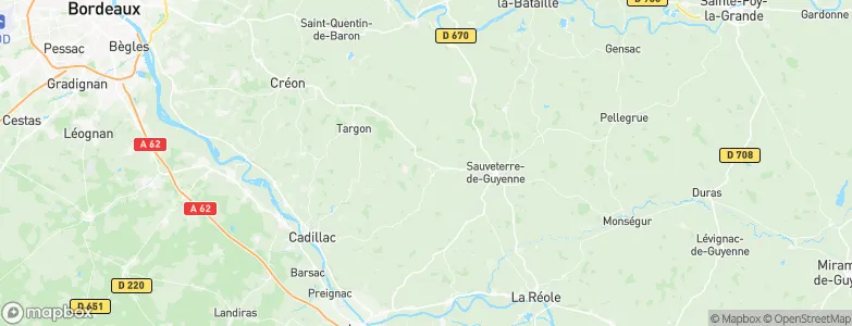 Saint-Genis-du-Bois, France Map