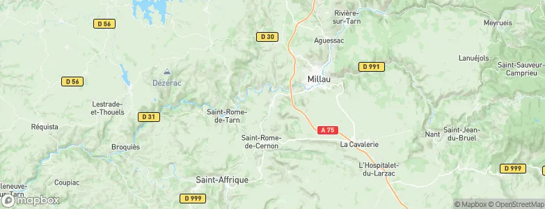 Saint-Georges-de-Luzençon, France Map