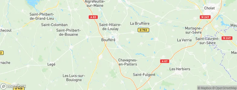 Saint-Georges-de-Montaigu, France Map