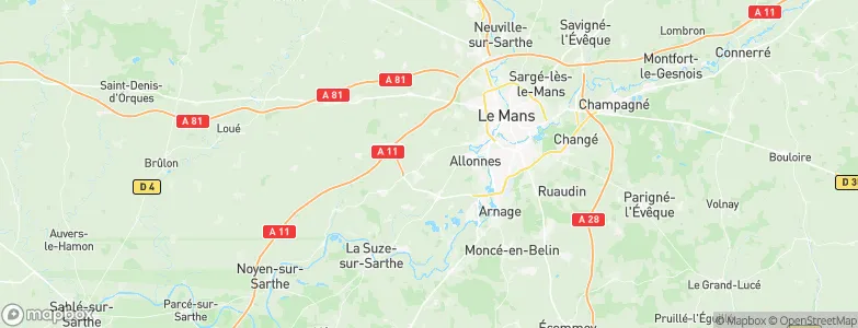 Saint-Georges-du-Bois, France Map