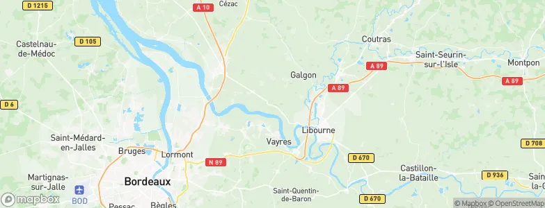 Saint-Germain-de-la-Rivière, France Map