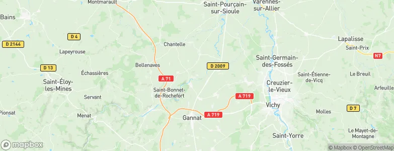 Saint-Germain-de-Salles, France Map