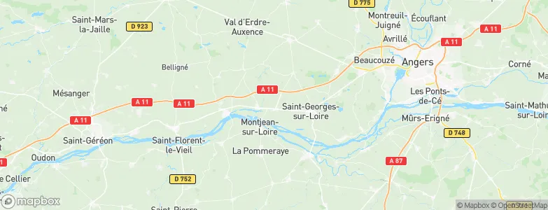 Saint-Germain-des-Prés, France Map