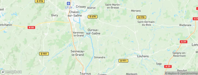 Saint-Germain-du-Plain, France Map