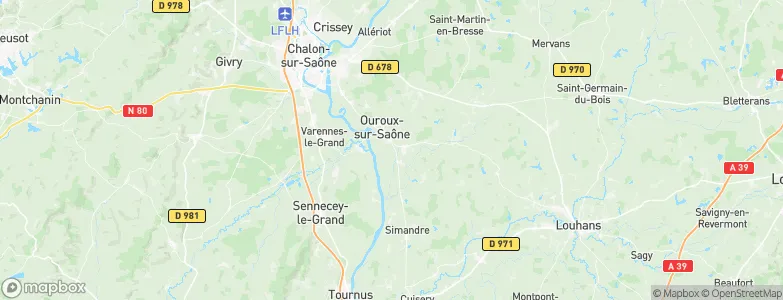 Saint-Germain-du-Plain, France Map