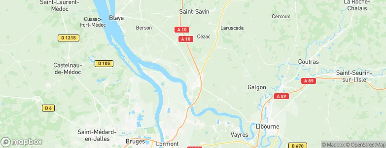 Saint-Gervais, France Map