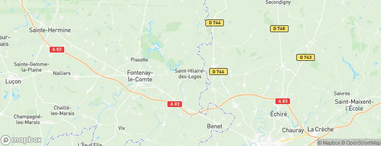 Saint-Hilaire-des-Loges, France Map