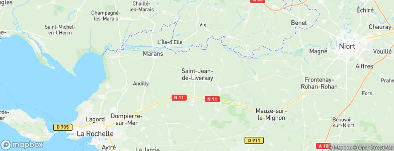 Saint-Jean-de-Liversay, France Map