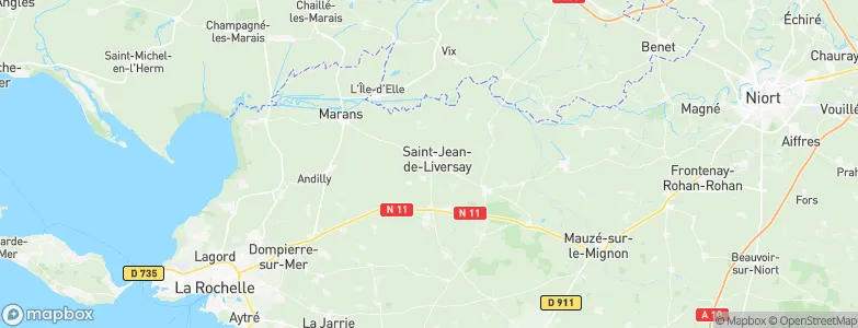 Saint-Jean-de-Liversay, France Map