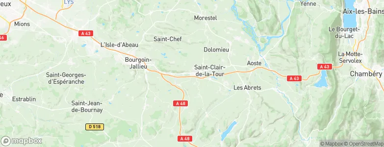 Saint-Jean-de-Soudain, France Map