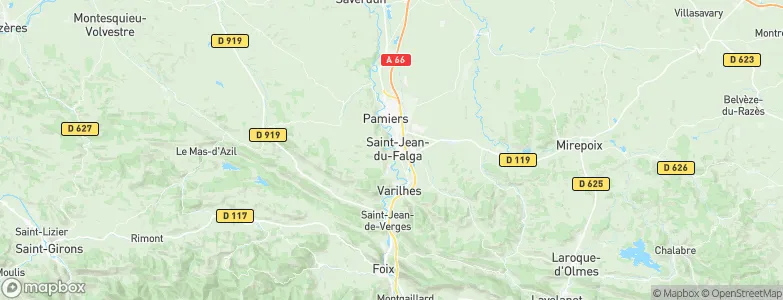 Saint-Jean-du-Falga, France Map