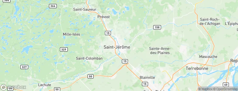 Saint-Jérôme, Canada Map