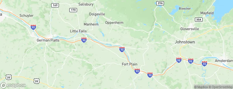 Saint Johnsville, United States Map
