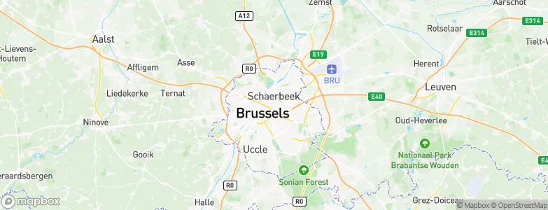 Saint-Josse-ten-Noode, Belgium Map