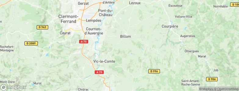 Saint-Julien-de-Coppel, France Map