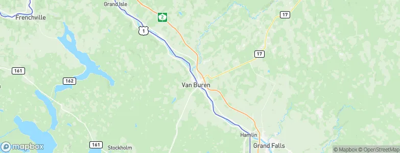 Saint-Léonard, Canada Map