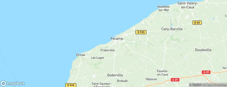 Saint-Léonard, France Map