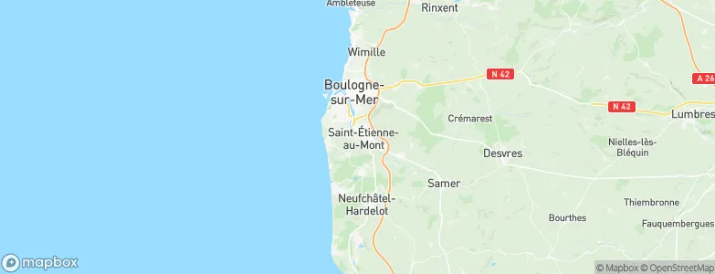 Saint-Léonard, France Map