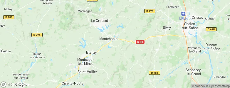 Saint-Leu, France Map